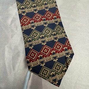 Graham & Lockwood 100% Silk Vintage Men’s Patterned Neck Tie